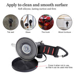 Conbola Heavy Duty Suction Cups 2 Pieces With Hooks Upgraded Car Camping Tie Down Suction Cup Camping Tarp Accessory With Securi