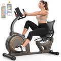 Niceday Recumbent Exercise Bike, Recumbent Bike for Home, Recumbent Stationary Bike 400LBS Weight Capacity, Magnetic Recumbent B