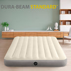 Intex Unisexs Queen Dura-Beam Series Single High Airbed, Taupegrey, One Size