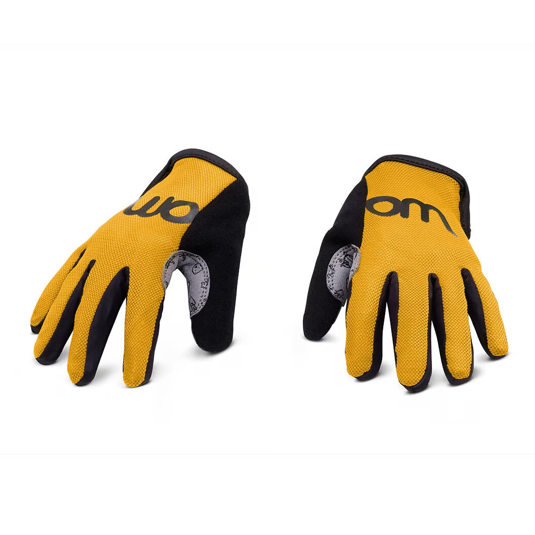 woom Children Gloves (Ages 2-5), Yellow, Size 5