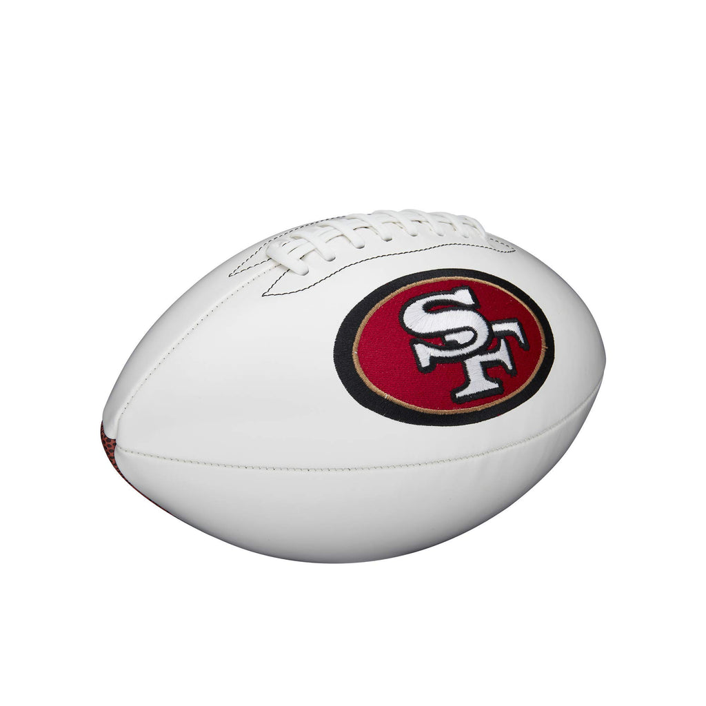 Wilson Nfl Live Signature Autograph Football - Official Size, San Francisco 49Ers
