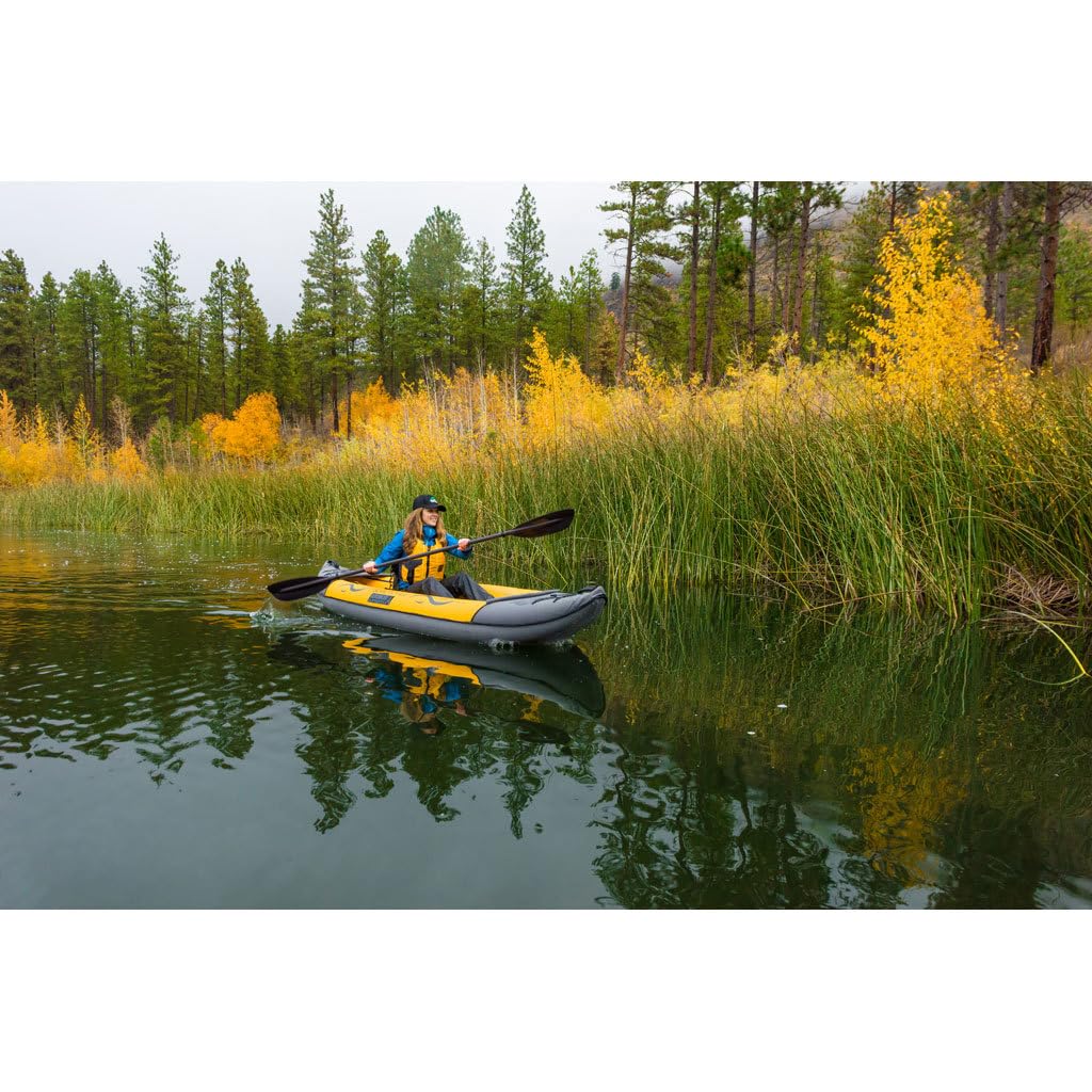 Advanced Elements Island Voyage 2 Inflatable Kayak, Yellow