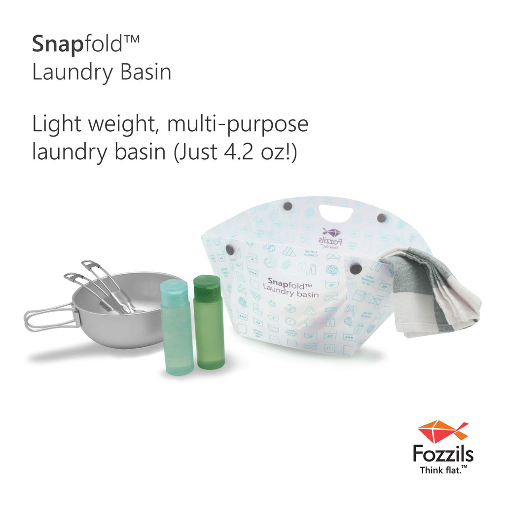 Fozzils Snapfoldlaundry Basin, Mist, One Size (4225)