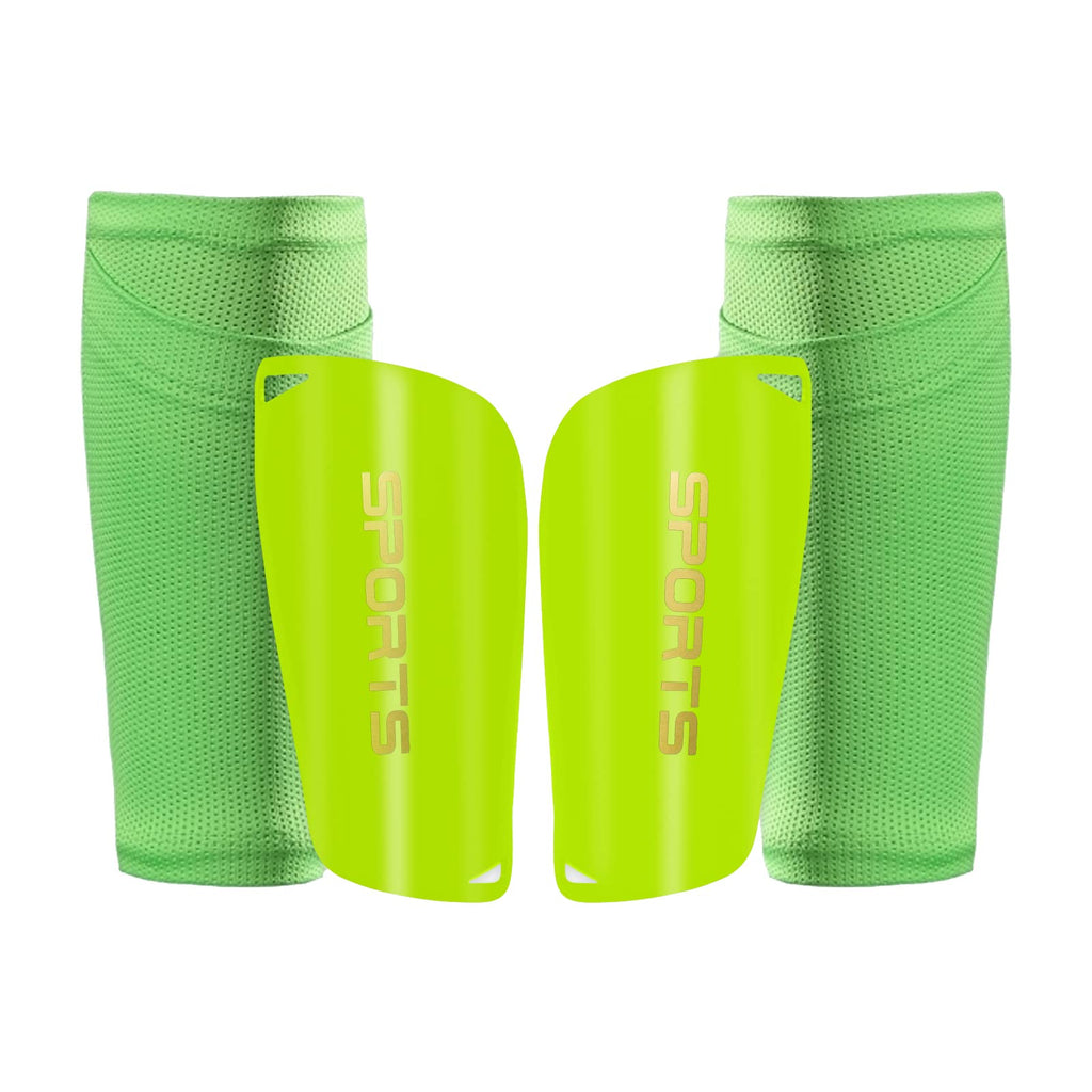 Aimisicar Kids Youth Soccer Shin Guards, Shin Pads And Shin Guard Sleeves For 3-15 Years Old Boys And Girls For Football Games, 