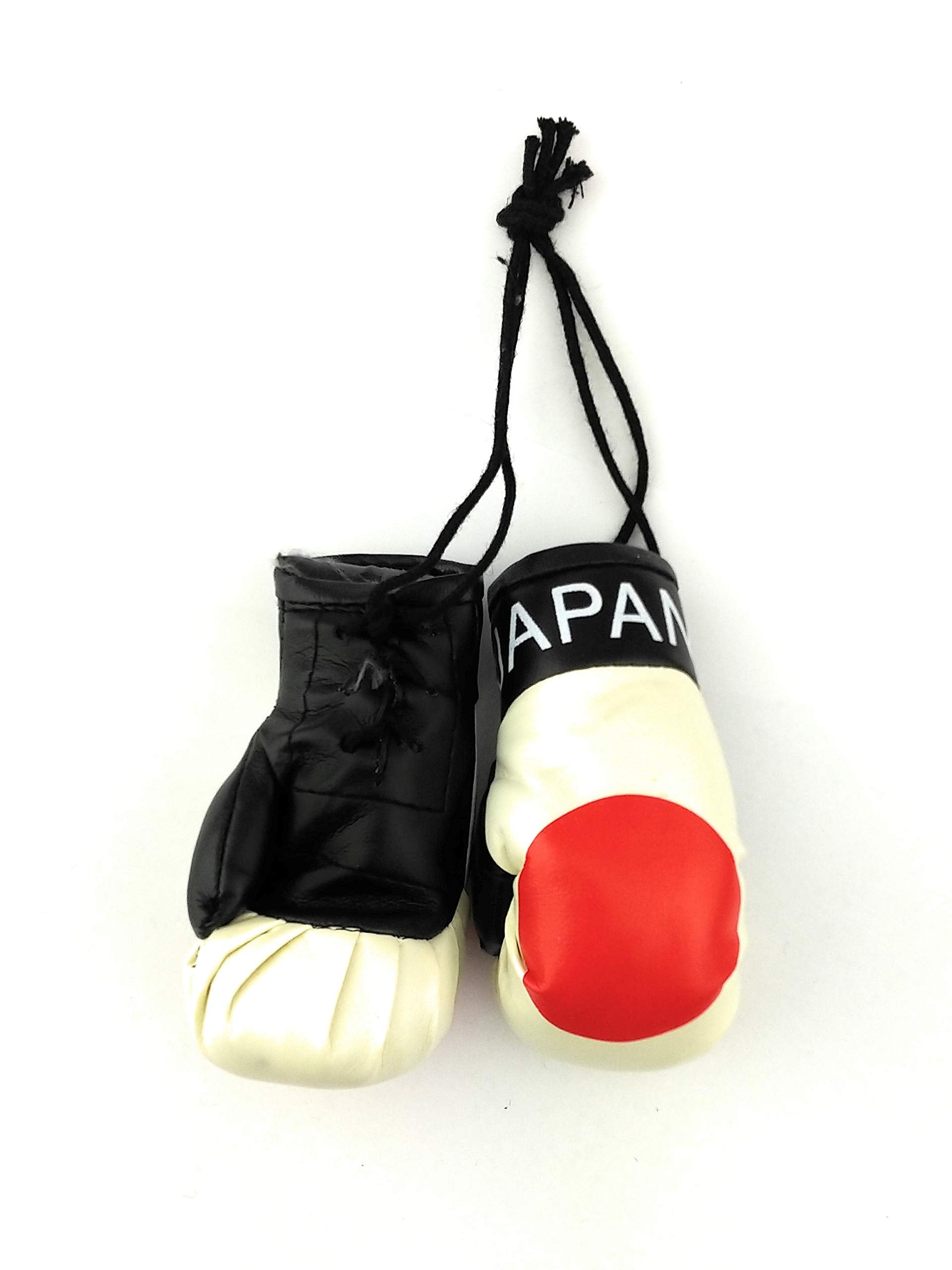 Red Hat Ent Hanging Car Mirror Mini Boxing Gloves (Japan)