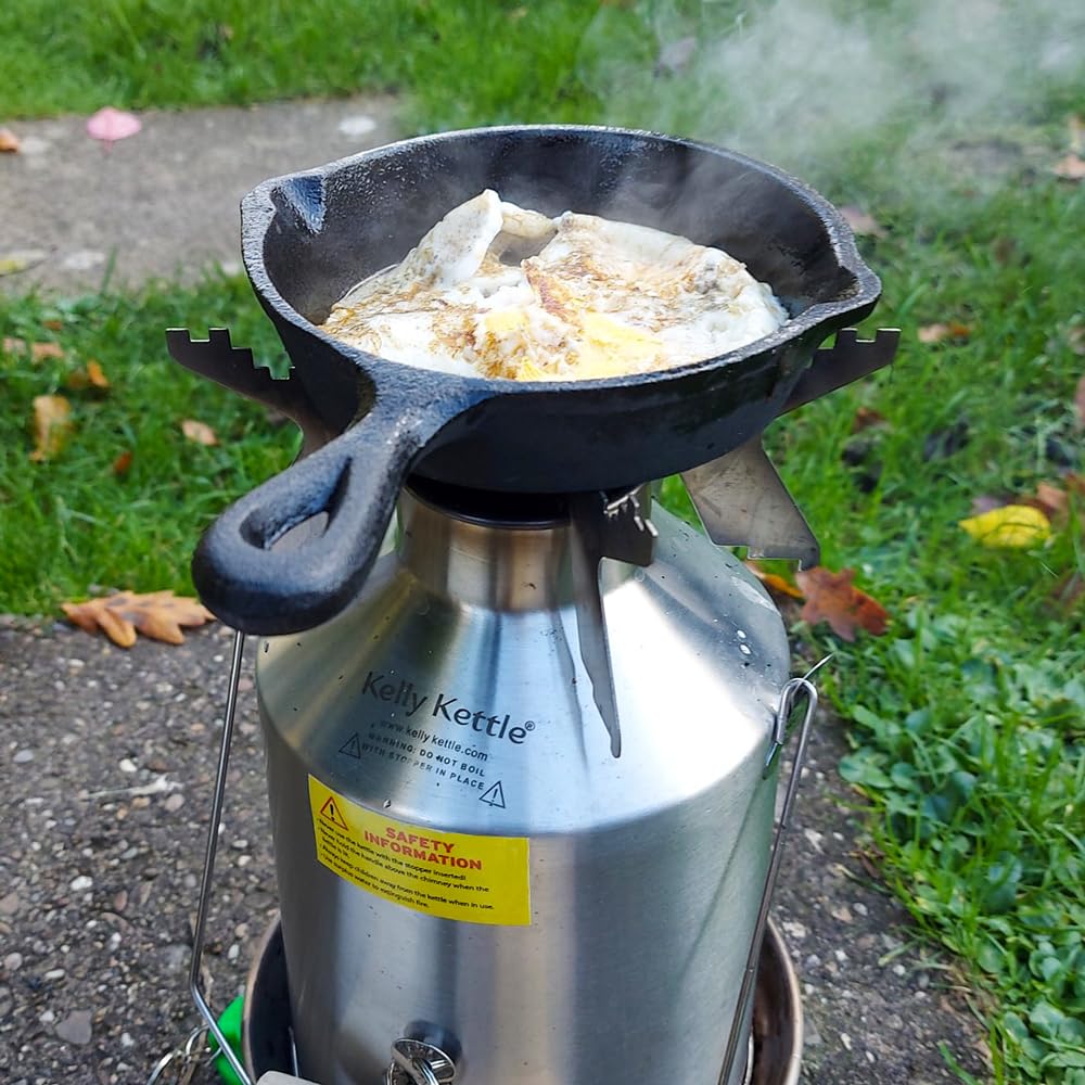 Kelly Kettle New! Pot Support Universal Use For All Models. Supports Fire Base Off Of The Ground. Use With Large And Small Cooks