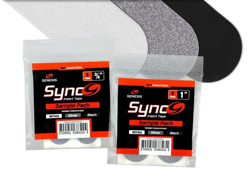 Genesis Bowling Sync Tape 1'' Sampler Pack - 6Ct, Multi