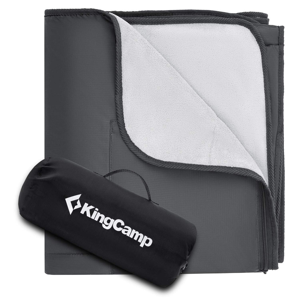 Kingcamp Outdoor Blanket Waterproof Stadium Blanket Beach Blanket Sandproof Cold Weather Camping Insulated Blanket For Outdoor P