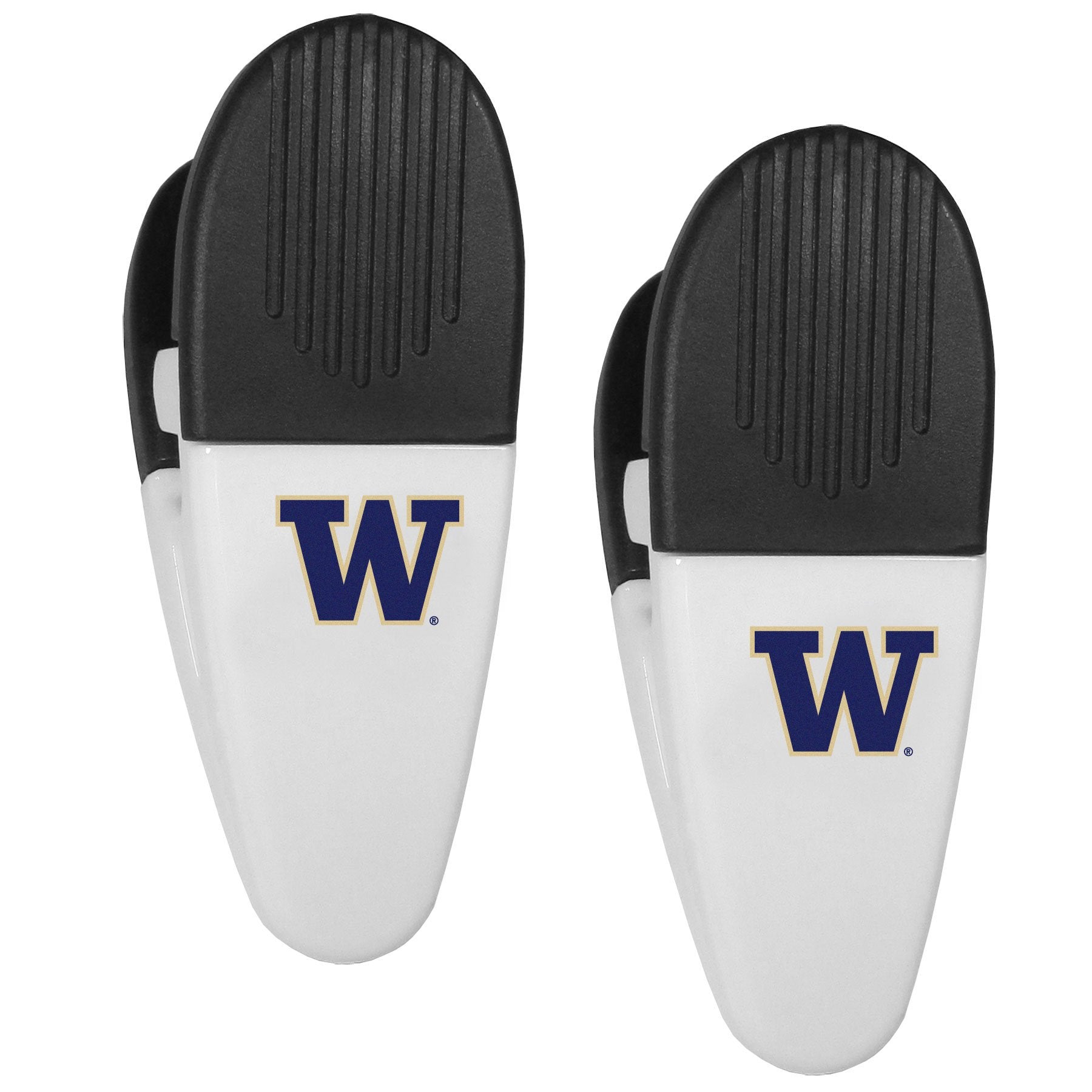 Ncaa Washington Huskies Mini Chip Clip Magnets, Set Of 2
