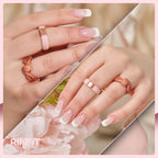 Rinfit Silicone Rings For Women - Silicone Wedding Bands Women - Infinity Ring With Metal Plate - Rubber Rings Women - Metalnfin