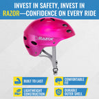 Razor V-12 Child Multi Sport Helmet