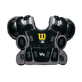 Wilson Pro Gold 2 Chest Protector - Memory Foam, Black/Charcoal, Small/Medium