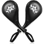 Noamus 2 Pack Taekwondo Kick Pads, Durable Striking Target Paddles, Tkd Karate Martial Arts Strike Targets Kickboxing Training E