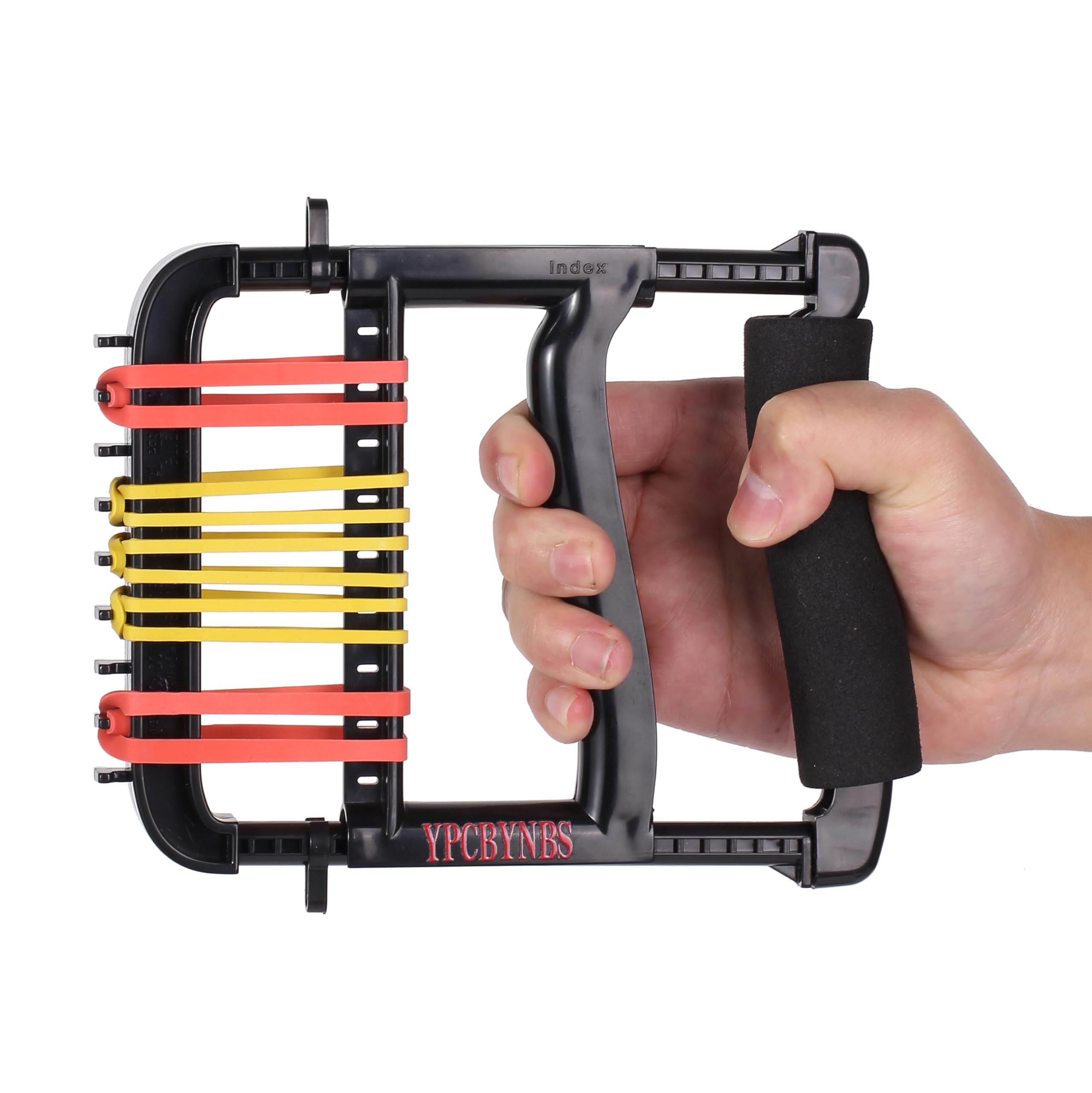 Ypcbynbs Hand Exerciser,Finger Exerciser And Hand Strengthener For Hands,Finger,Wrist,Forearms And Thumbs Therapy,Black