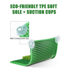 Pgm Golf Mat, 3-In-1 Golf Hitting Mats Practice With Ball Tray, Golf Hitting Training Aids For Backyard Driving Chipping Indoor