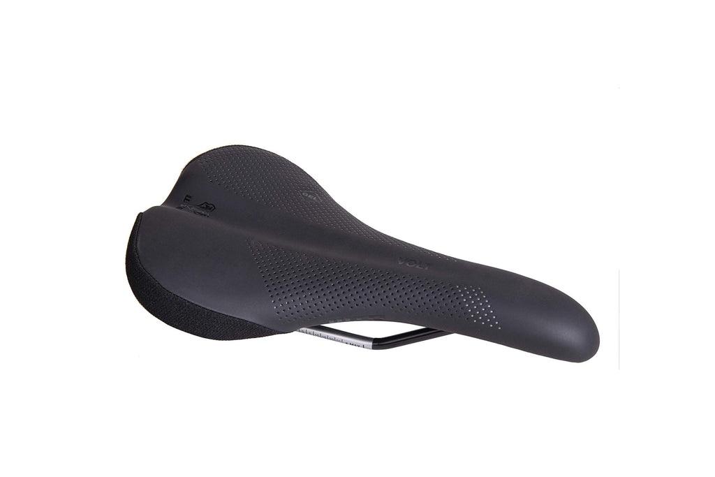 Volt Wide Cromoly Black Saddle