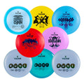 Viking Discs 8-Disc Starter Set For Disc Golf Beginner To Intermediate Players
