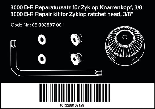 8000 B-R Repair-Kit Speed 3/8''