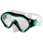 Fpxnb Kids Swim Mask, Swimming Goggles With Nose Cover, Snorkel Mask Diving Mask For Scuba Snorkeling, Anti-Fog Lens Waterproof 