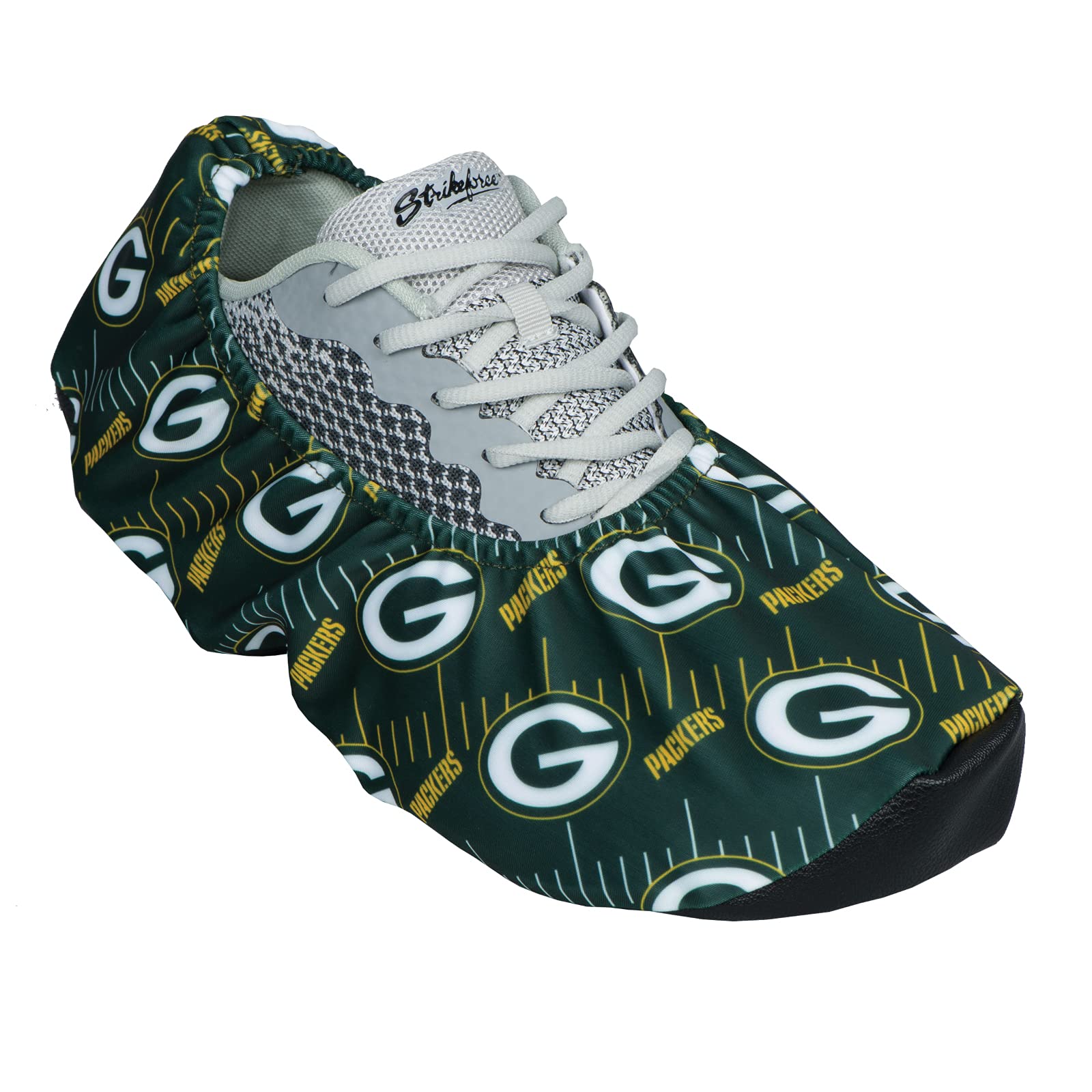 NFL Bowling Shoe Covers with Officially Licensed NFL Logos Comes in Pairs (Green Bay Packers)