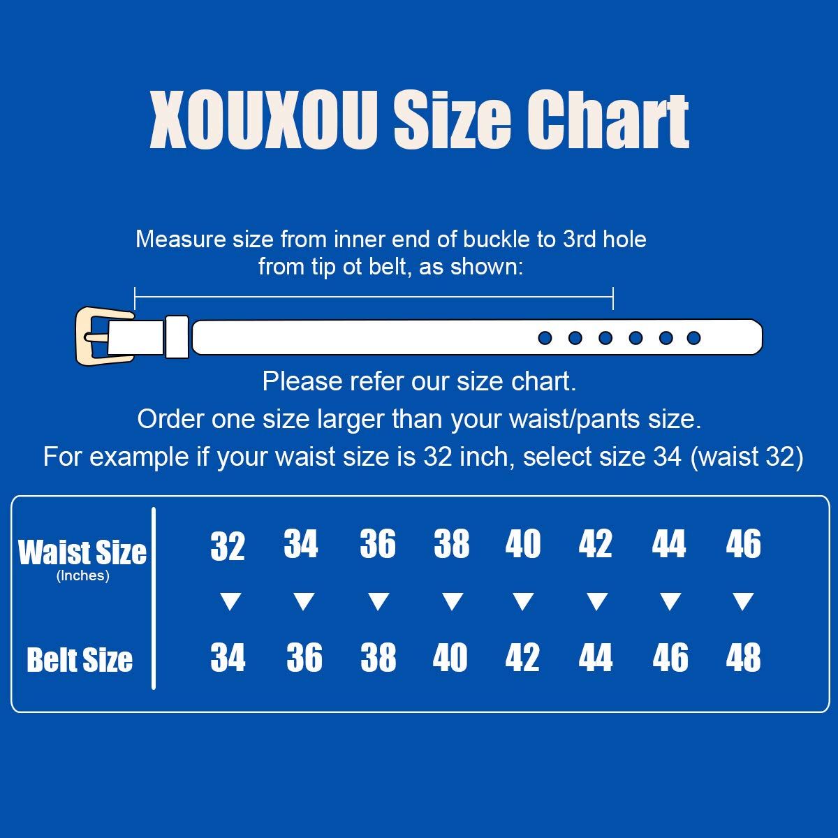 Xouxou Mens Casual Leather Jeans Belts Classic Work Business Dress Belt With Prong Buckle For Men (Full Grain Leatherblack (F316