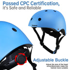 Bursun Kids Bike Helmet Ventilation & Adjustable Toddler Helmet For Ages 3-5-8-14 Kids Boys Girls Multi-Sport Helmet For Bicycle