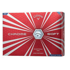Callaway Chrome Soft Golf Balls, Prior Generation, (One Dozen), White