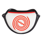 Mid Mallet Putter Cover Small Golf Headcover Club Head Protector Magnetic Closure For Odyssey White Hot Pro