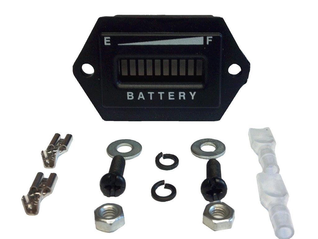 Universal 48 Volt Golf Cart Digital Led Battery State Of Charge Indicator Meter
