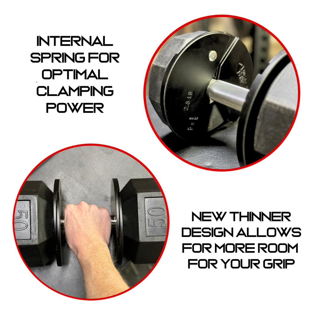 Micro Gainz Dumbbell Fractional 2.5 Lb Weight Plate, Ideal For Micro Loading, Choose 2 Or 4 Piece Fractional Weight Plates, Desi