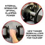 Micro Gainz Dumbbell Fractional 2.5 Lb Weight Plate, Ideal For Micro Loading, Choose 2 Or 4 Piece Fractional Weight Plates, Desi