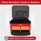 Yorepek 2 Layer Golf Trunk Organizer, Waterproof Car Golf Locker With Separate Ventilated Compartment For 2 Pair Shoes, Durable