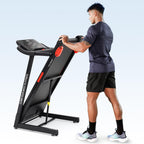 THERUN Running Treadmill with Incline, Foldable Treadmills, Manual Incline Adjustment, 3.0HP Treadmill for Indoor Fitness Workou