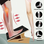 Slant Board For Calf Stretcher Squat Incline Stretch Calf Stretch Knees Foot Rest Adjuatable Wood Wedge For Ankle Leg Heel