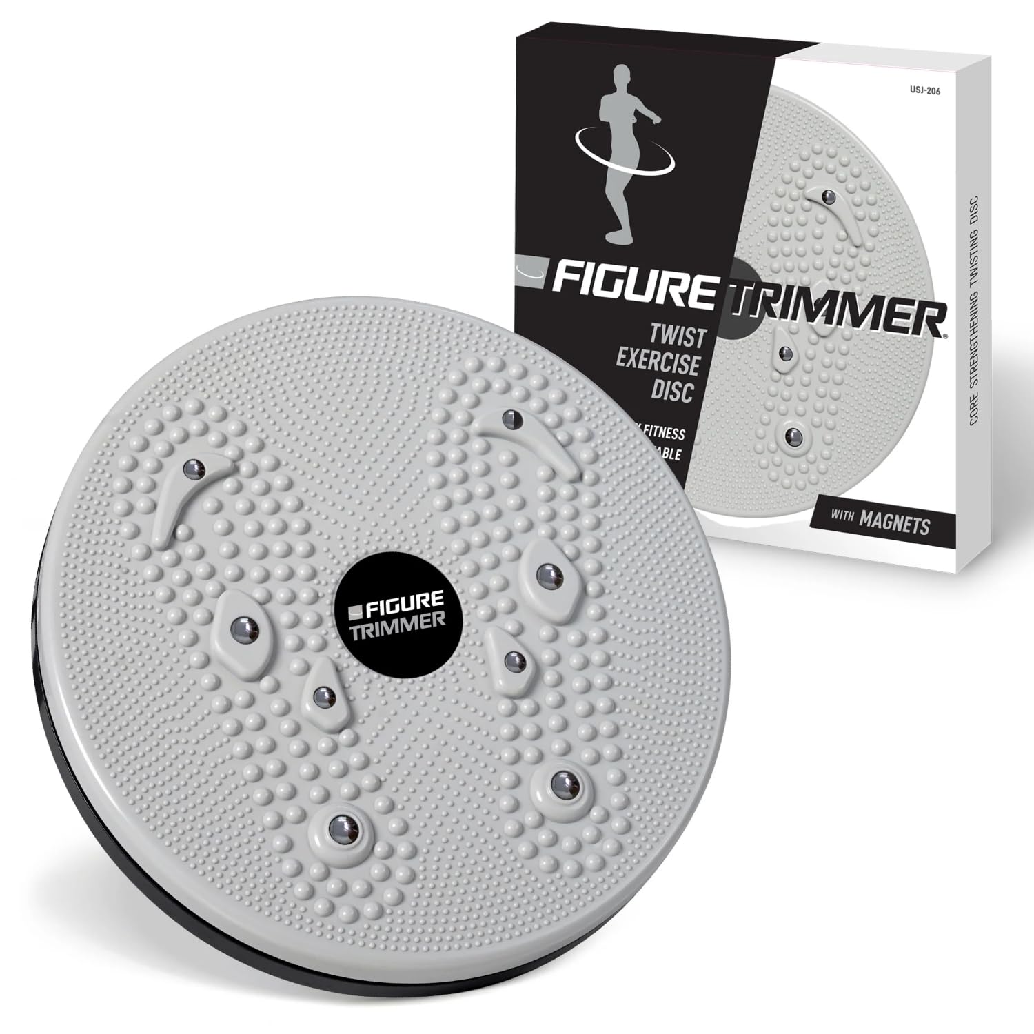 Figure Trimmer Core Abs Twister Board - Waist Sculptor Twister Board For Core & Ab Exercise - Waist Twisting Disc, Dizzy Disc Tw