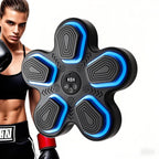 Yrougra Music Boxing Machine, Smart Bluetooth Boxing Training Target With Led Light, 9 Speed Modes, Digital Display, Wall-Mounte