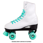 C Seven C7Skates Quad Roller Skates | Retro Design (Mint, Women'S 6 / Youth 5)