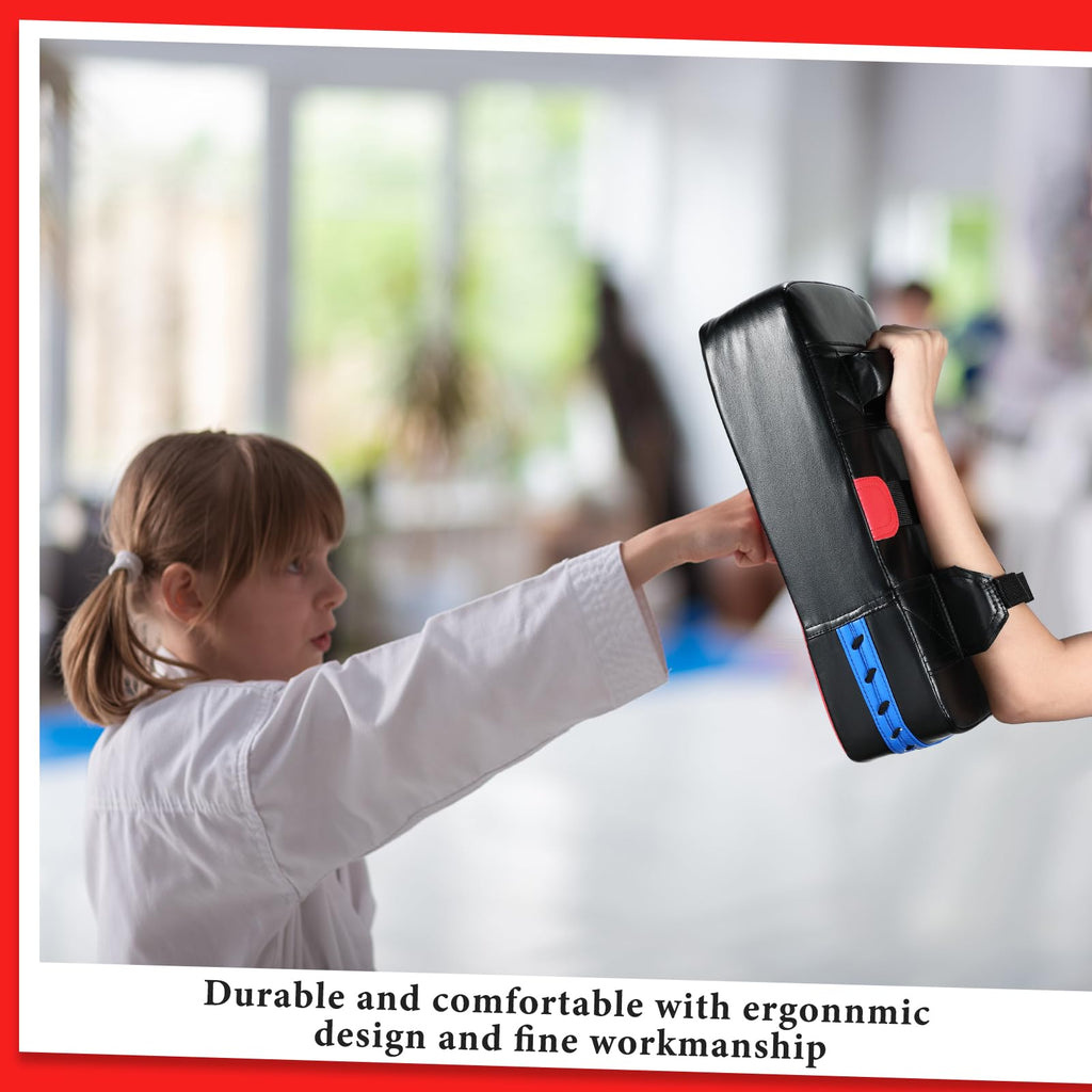 Poen 3 Pcs Taekwondo Kick Pads Muay Thai Pads Mma Karate Kick Pads Gear Martial Arts Kickboxing Training Pads Punching Striking