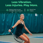 Adv Tennis Dampener With Custom Feel, Racket Shock Absorber To Reduce Vibration, Relieve Symptoms Of Injury, Stay On The Racket