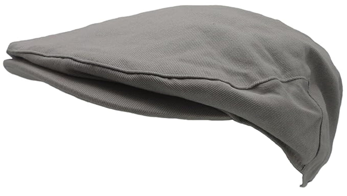 Atabz Polyvinyl Chloride (Pvc) Grey Flat Caps For Men And Boys Vintage Old Syle Fancy English Man, Free Size