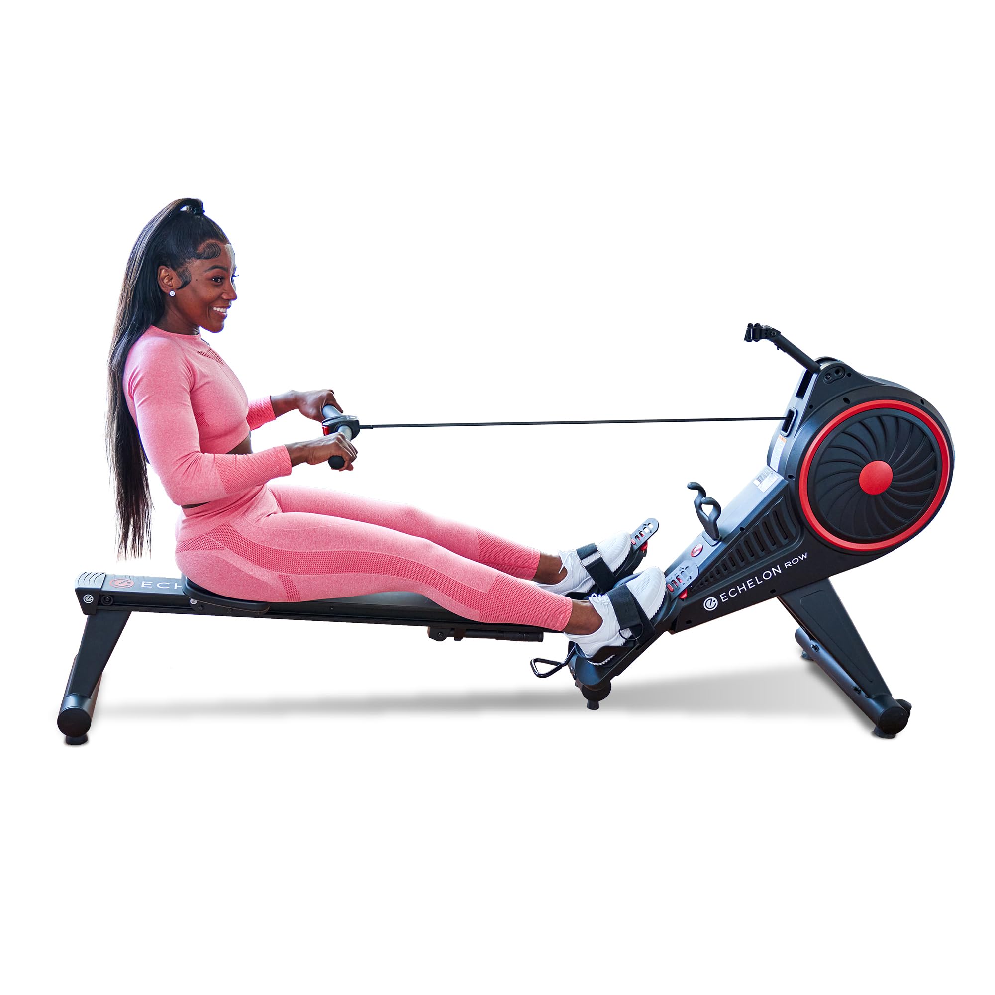 Echelon Fitness - Rowing Machine - Home Workout Equipment - Foldable Rowing Machine - 32 Resistance Levels - Touch Screen & Blue