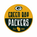 Rico Industries Nfl Football Green Bay Packers Classic Shape Cut Pennant - Home And Living Room D  Cor - Soft Felt Ez To Hang