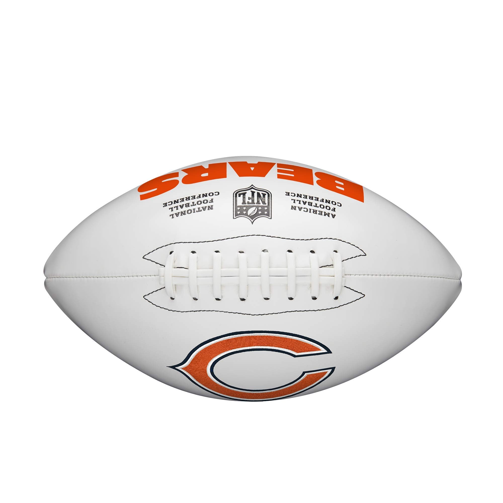 Wilson Nfl Live Signature Autograph Football - Official Size, Chicago Bears
