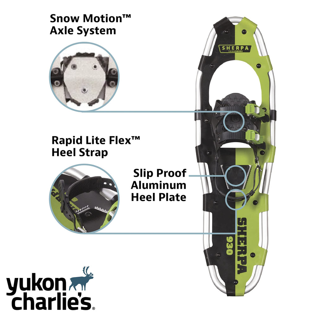 Yukon Charlie'S Sherpa Snowshoe, 9-Inch X 30-Inch