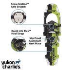 Yukon Charlie'S Sherpa Snowshoe, 9-Inch X 30-Inch
