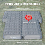 D-Hive Unbeatable Durability Suv Air Mattress For Car Camping, Durable Extra Thick 300D Oxford Fabric, Quick Easy Set-Up W/Elect