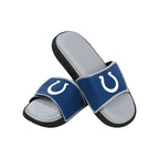 FOCO Indianapolis Colts NFL Mens Foam Sport Slide - L