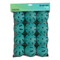 Bandit Sports Tee Popper Plastic Baseballs, Made of Impact-Resistant and Rebounding Material, Perfect Practice Baseballs for Bas