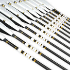 Pmz Archery 31 Mix Carbon Arrow 6Pcs 12Pcs For Hunting Recurve Bow(6Pcs,With Stickers)