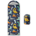 Datura home Kids Sleeping Bag for Girls,Cartoon Dino-Lightweight Warm Outdoor Indoor-Waterproof Cold Weather Resistant Sleeping 